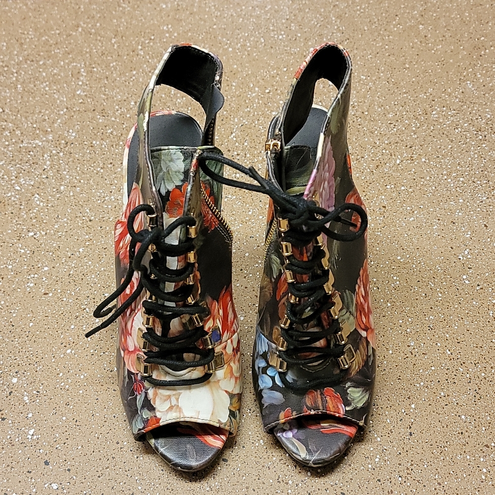 Floral Booties